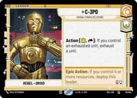 C-3PO - Human-Cyborg Relations - Secrets of Power - Star Wars: Unlimited card