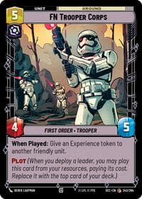 FN Trooper Corps - Secrets of Power - Star Wars: Unlimited card