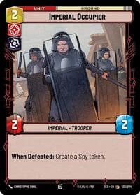 Imperial Occupier - Secrets of Power - Star Wars: Unlimited card