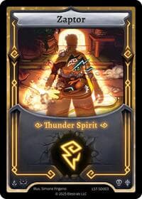 Zaptor - Divine Champions: Lifestream Starter Decks - Elestrals card