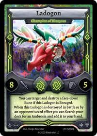 Ladogon - Champion of Dionysus - Divine Champions: Lifestream Starter Decks - Elestrals card