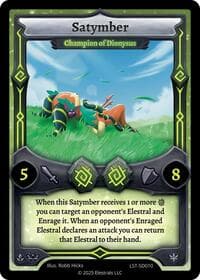 Satymber - Champion of Dionysus - Divine Champions: Lifestream Starter Decks - Elestrals card