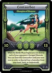 Centaurbor - Champion of Dionysus - Divine Champions: Lifestream Starter Decks - Elestrals card