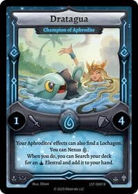 Dratagua - Champion of Aphrodite - Divine Champions: Lifestream Starter Decks - Elestrals card