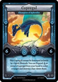 Capregal - Champion of Aphrodite - Divine Champions: Lifestream Starter Decks - Elestrals card