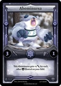 Abominursa - Divine Champions: Lifestream Starter Decks - Elestrals card