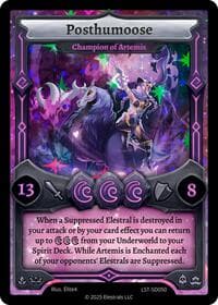 Posthumoose - Champion of Artemis - Divine Champions: Lifestream Starter Decks - Elestrals card