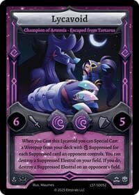 Lycavoid - Champion of Artemis - Divine Champions: Lifestream Starter Decks - Elestrals card