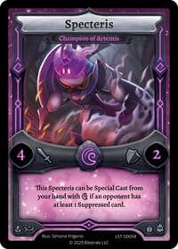 Specteris - Champion of Artemis - Divine Champions: Lifestream Starter Decks - Elestrals card