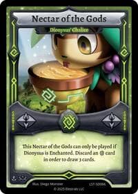 Nectar of the Gods - Dionysus' Chalice - Divine Champions: Lifestream Starter Decks - Elestrals card