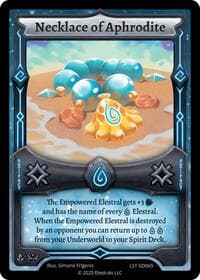Necklace of Aphrodite - Divine Champions: Lifestream Starter Decks - Elestrals card