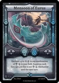 Monsoon of Eurus - Divine Champions: Lifestream Starter Decks - Elestrals card