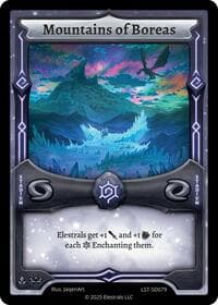 Mountains of Boreas - Divine Champions: Lifestream Starter Decks - Elestrals card