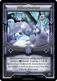 Hibearnation - Divine Champions: Lifestream Starter Decks - Elestrals card