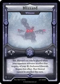 Blizzard - Whiteout - Divine Champions: Lifestream Starter Decks - Elestrals card