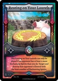 Resting on Your Laurels - Divine Champions: Lifestream Starter Decks - Elestrals card