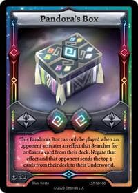 Pandora's Box - Divine Champions: Lifestream Starter Decks - Elestrals card