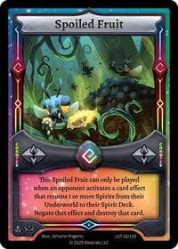 Spoiled Fruit - Divine Champions: Lifestream Starter Decks - Elestrals card