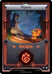 Vipyro (LST-002) - Divine Champions: Lifestream - Elestrals card