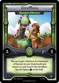 Girafflora - Champion of Demeter - Divine Champions: Lifestream - Elestrals card