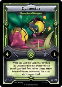 Cyanectar - Champion of Dionysus - Divine Champions: Lifestream - Elestrals card