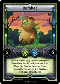 Barabog - Divine Champions: Lifestream - Elestrals card