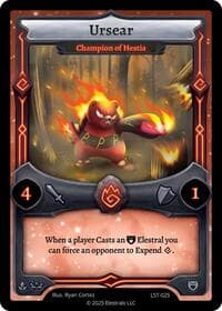 Ursear - Champion of Hestia - Divine Champions: Lifestream - Elestrals card