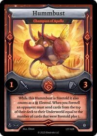 Hummbust - Champion of Apollo - Divine Champions: Lifestream - Elestrals card