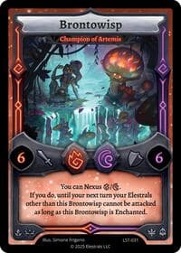 Brontowisp - Champion of Artemis - Divine Champions: Lifestream - Elestrals card