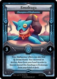 Smoltuga - Champion of Hephaestus - Divine Champions: Lifestream - Elestrals card