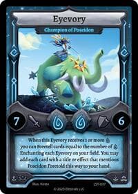 Eyevory - Champion of Poseidon - Divine Champions: Lifestream - Elestrals card