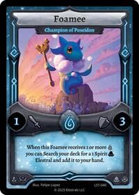Foamee - Champion of Poseidon - Divine Champions: Lifestream - Elestrals card