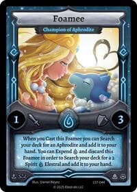 Foamee - Champion of Aphrodite - Divine Champions: Lifestream - Elestrals card