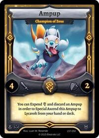 Ampup - Champion of Zeus - Divine Champions: Lifestream - Elestrals card