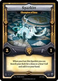 Sparkitt - Champion of Zeus - Divine Champions: Lifestream - Elestrals card