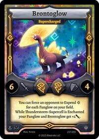 Brontoglow - Supercharged - Divine Champions: Lifestream - Elestrals card