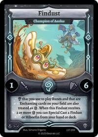 Findust - Champion of Aeolus - Divine Champions: Lifestream - Elestrals card