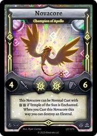 Novacore - Champion of Apollo - Divine Champions: Lifestream - Elestrals card