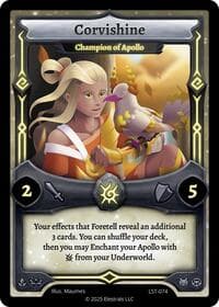 Corvishine - Champion of Apollo - Divine Champions: Lifestream - Elestrals card
