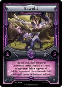 Fawnlit - Champion of Artemis - Divine Champions: Lifestream - Elestrals card