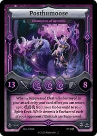 Posthumoose - Champion of Artemis - Divine Champions: Lifestream - Elestrals card
