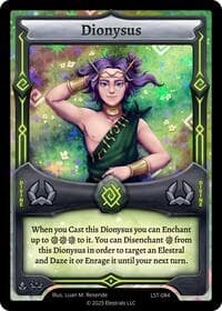 Dionysus - Divine Champions: Lifestream - Elestrals card