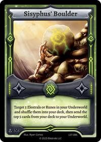 Sisyphus' Boulder - Divine Champions: Lifestream - Elestrals card