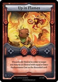 Up in Flames - Divine Champions: Lifestream - Elestrals card