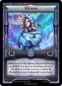 Khione - Divine Champions: Lifestream - Elestrals card