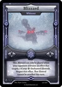 Blizzard - Whiteout - Divine Champions: Lifestream - Elestrals card