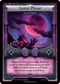 Lunar Phase - Lunar Eclipse - Divine Champions: Lifestream - Elestrals card