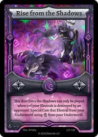 Rise from the Shadows - Divine Champions: Lifestream - Elestrals card
