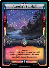 Asteria's Starfall - Divine Champions: Lifestream - Elestrals card