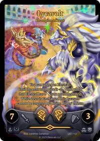 Lycavolt - Champion of Zeus (Full Art) - Divine Champions: Lifestream - Elestrals card
